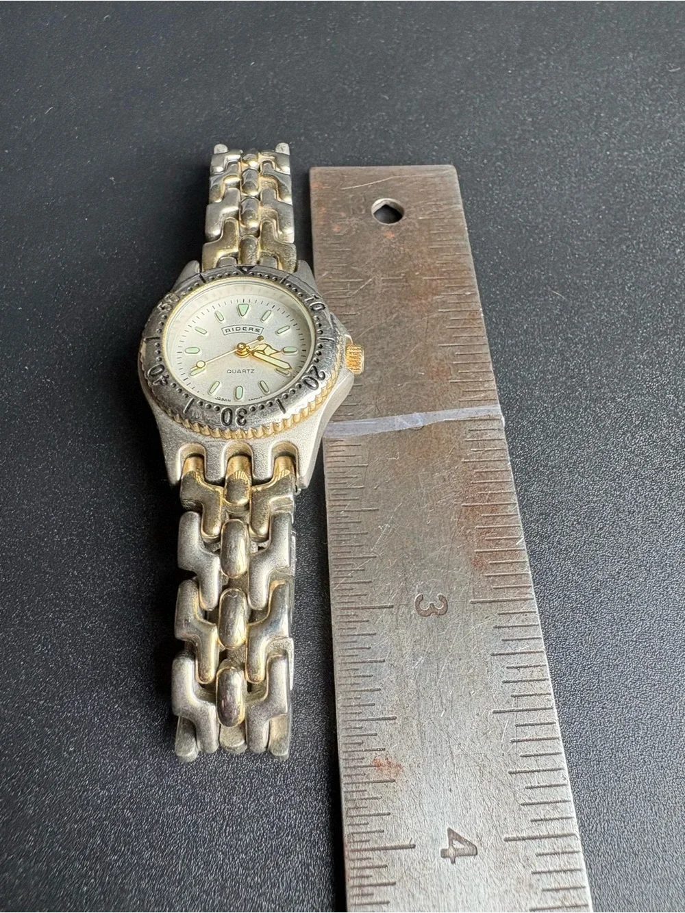 Riders Men’s Two-Tone Quartz Bracelet Watch - Silver & Gold